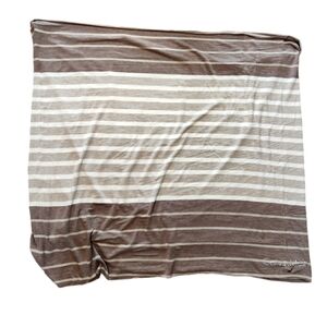 Calvin Klein Striped Infinity Scarf